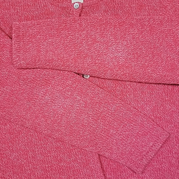 L.L.Bean Sweater - Pink Cardigan - Picture 7 of 7